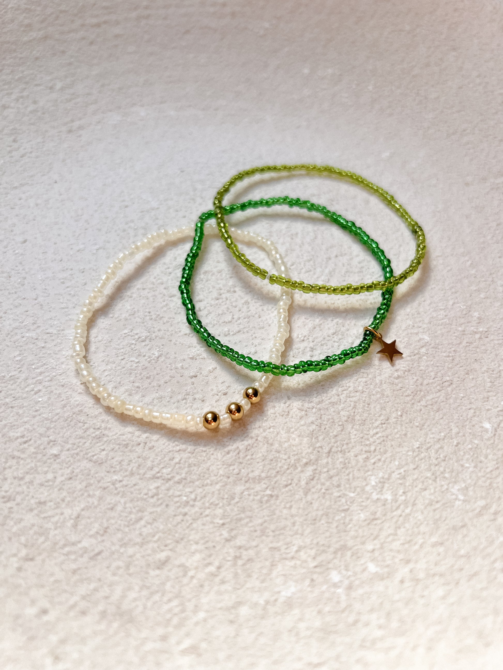 Bracelets COMBO VERT