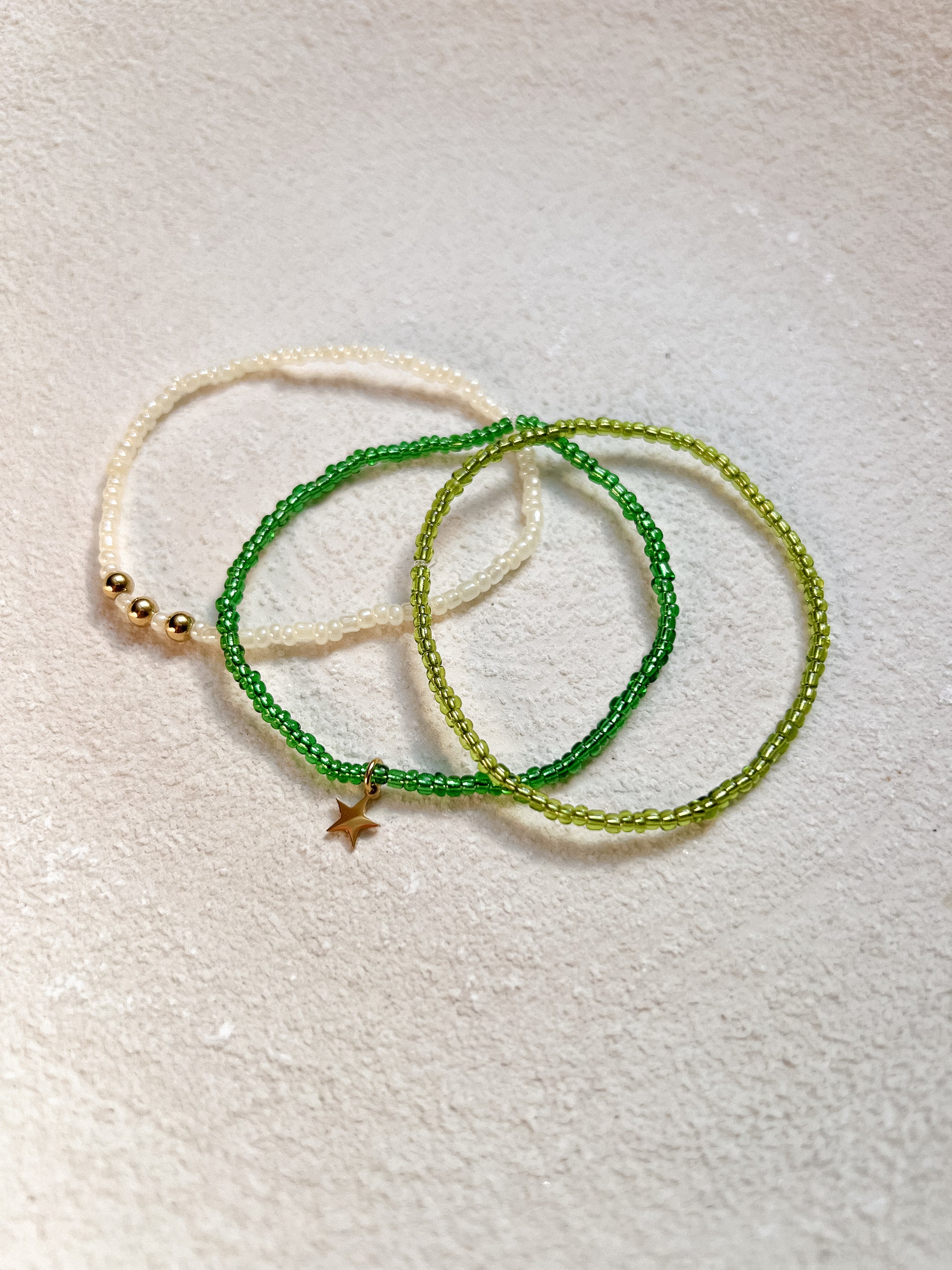 Bracelets COMBO VERT