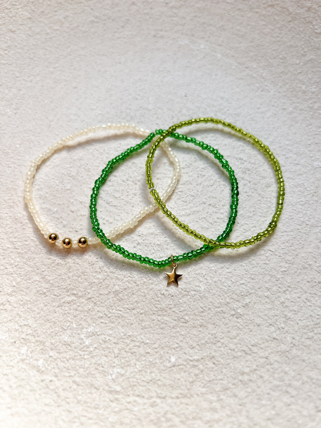 Bracelets COMBO VERT