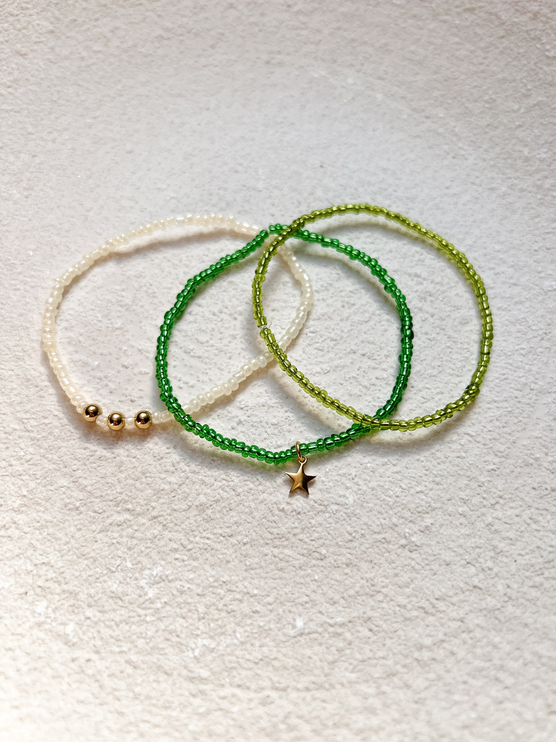 Bracelets COMBO VERT